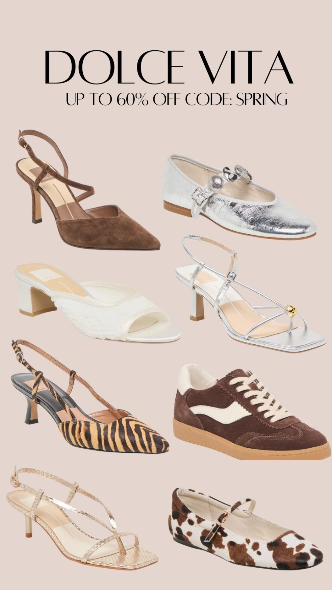 Dolce Vita up to 60% off with code spring 

#LTKSeasonal