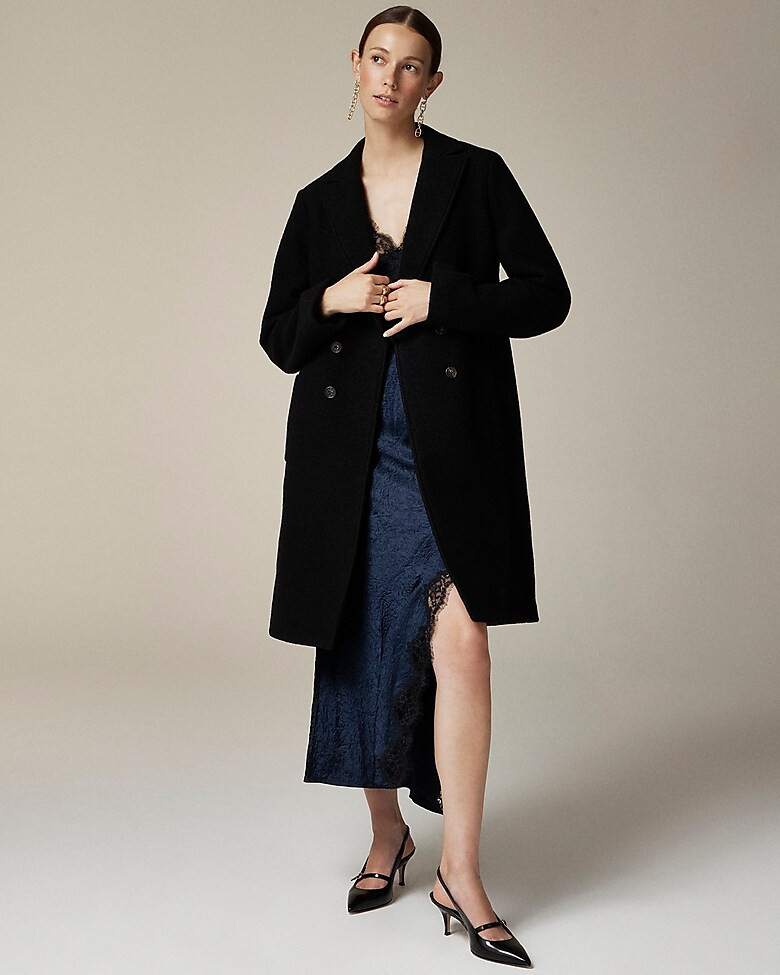 Daphne topcoat in boiled wool | J. Crew US
