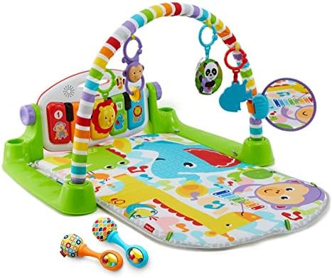 Fisher-Price Baby Gym with Kick & Play Piano Learning Toy featuring Smart Stages Educational Cont... | Amazon (US)