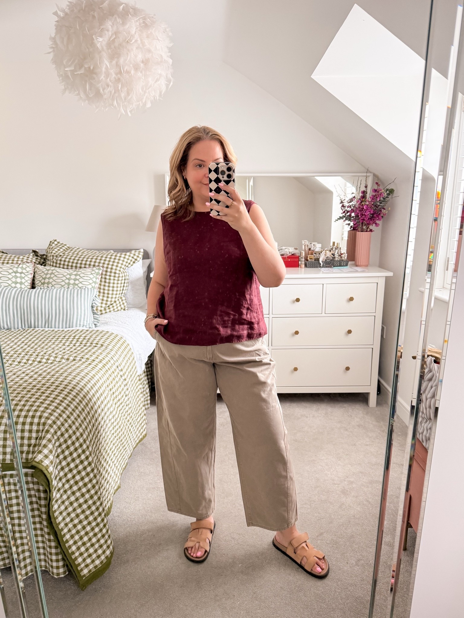 Barrel leg jeans, linen top, midsize outfits

#LTKsale #LTKsummer #LTKmidsize