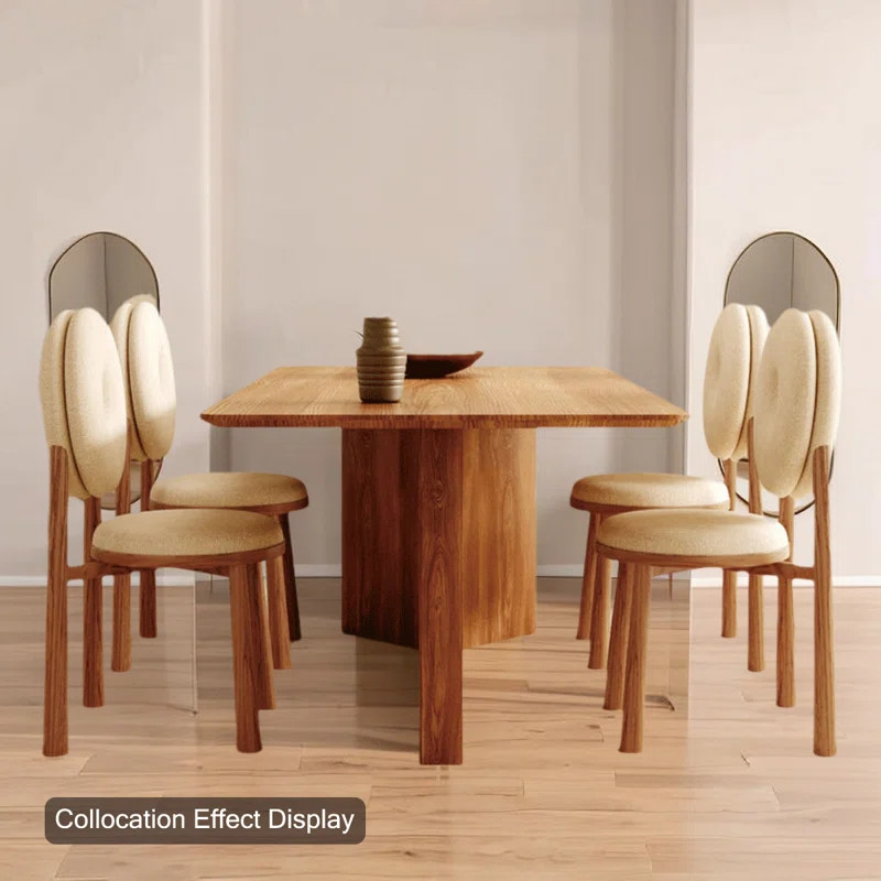 Orren Ellis Drevion Lambskin Side Chair Dining Chair | Wayfair | Wayfair North America