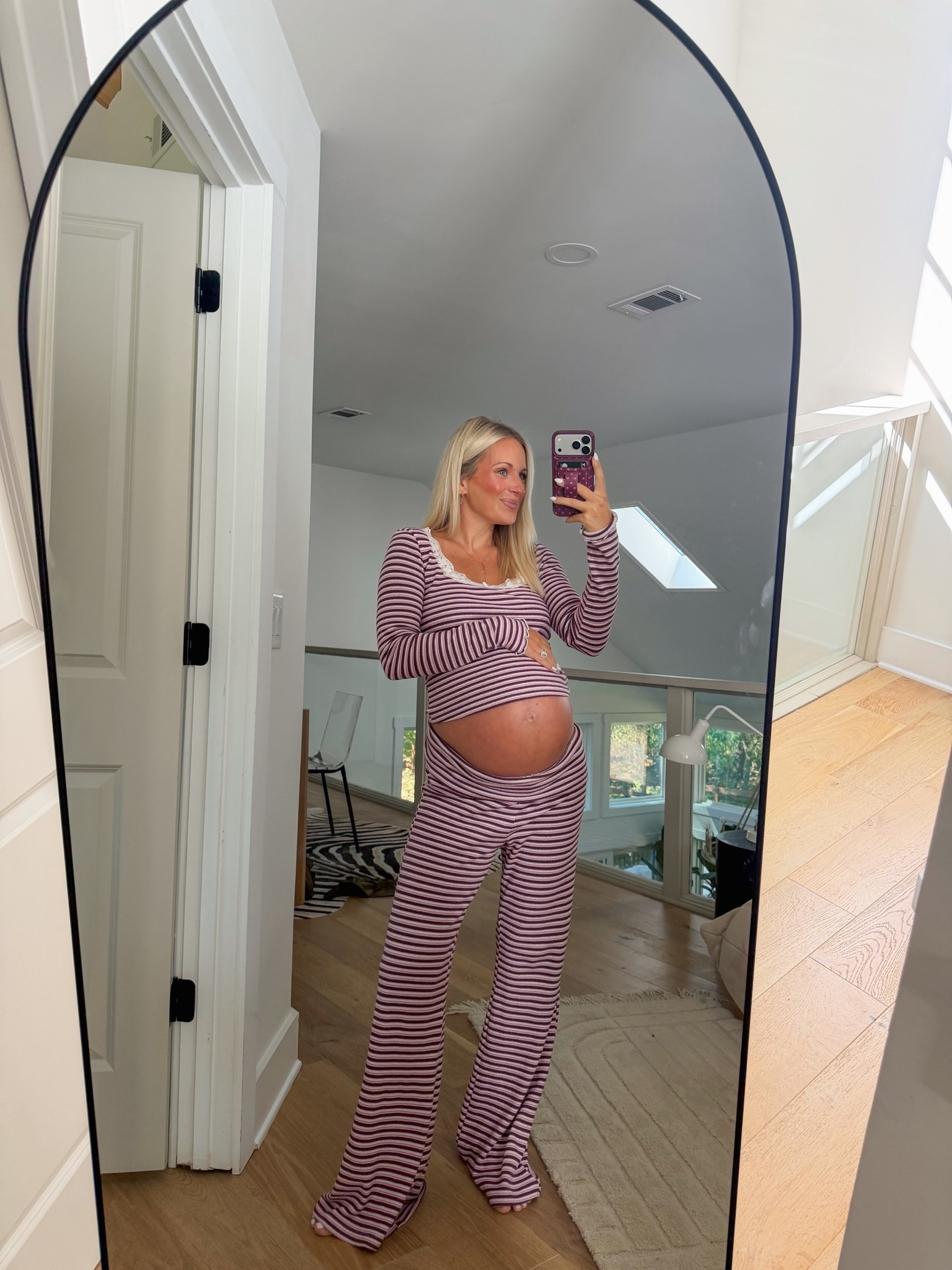 Wearing a small in the top and medium in the pants (37 weeks!) — SOOOO comfy and perfect for fall!

#LTKootd #LTKSeasonal #LTKBump