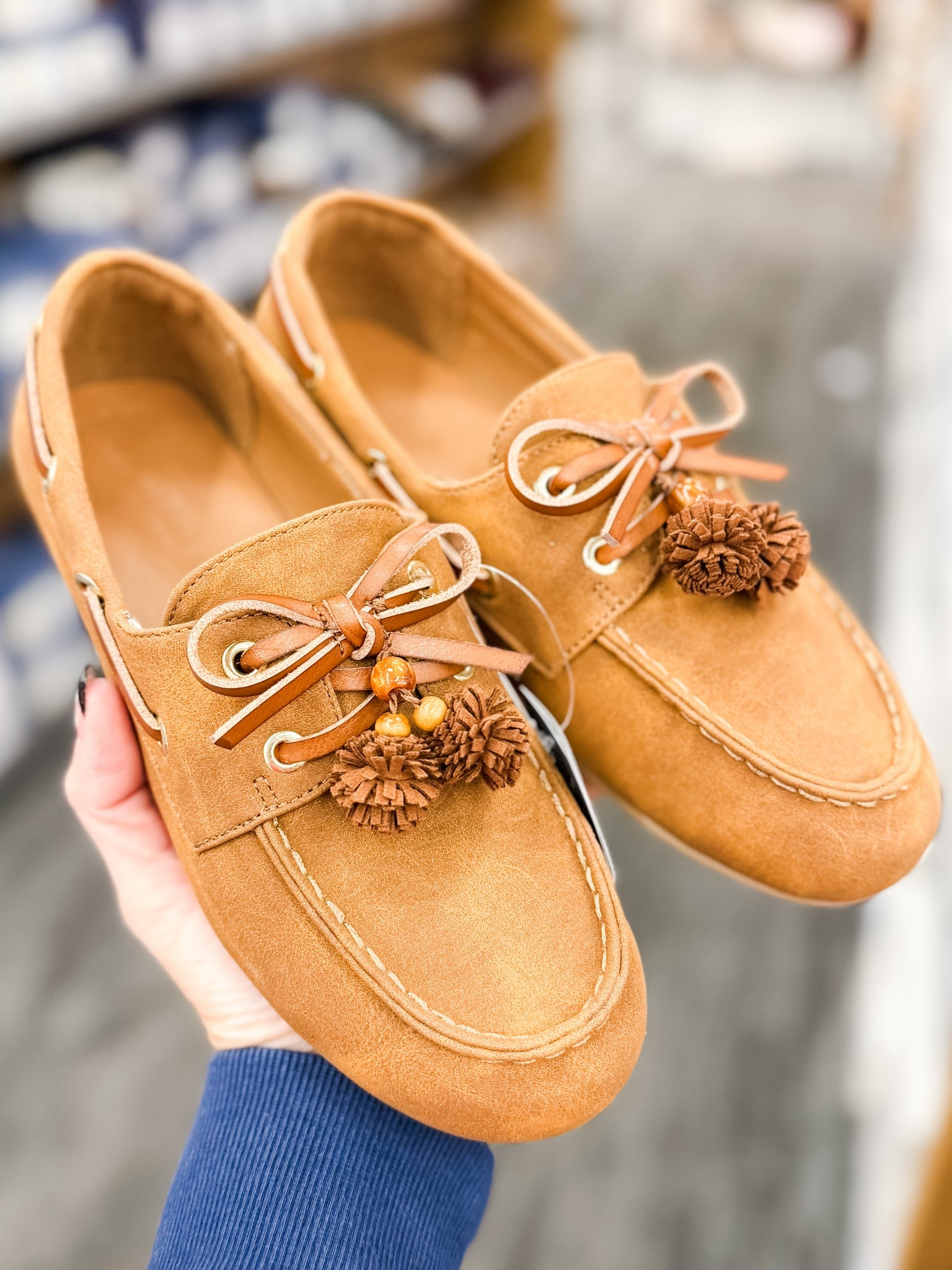 These boat shoes are giving miu miu and free people for a fraction of the price 

#LTKmomlife #LTKootd