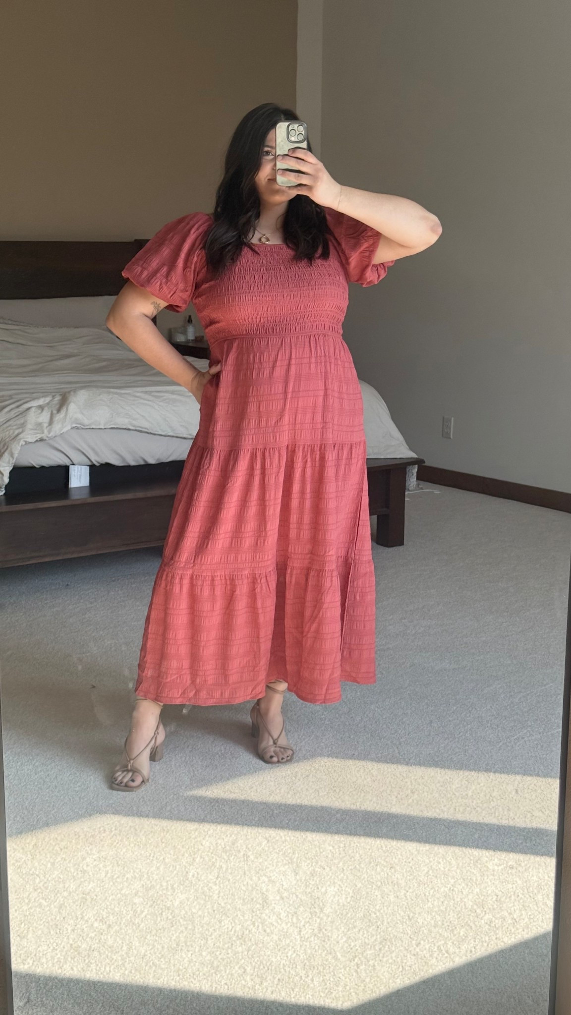 Midi dress from Amazon - good arm and tummy coverage. Bump or maternity friendly and nursing friendly.

Funeral, Wedding guest, baby shower, Graduation, spring dresses , summer dress, teacher dress midsize size 12/14



#LTKFindsUnder50 #LTKMidsize #LTKStyleTip
