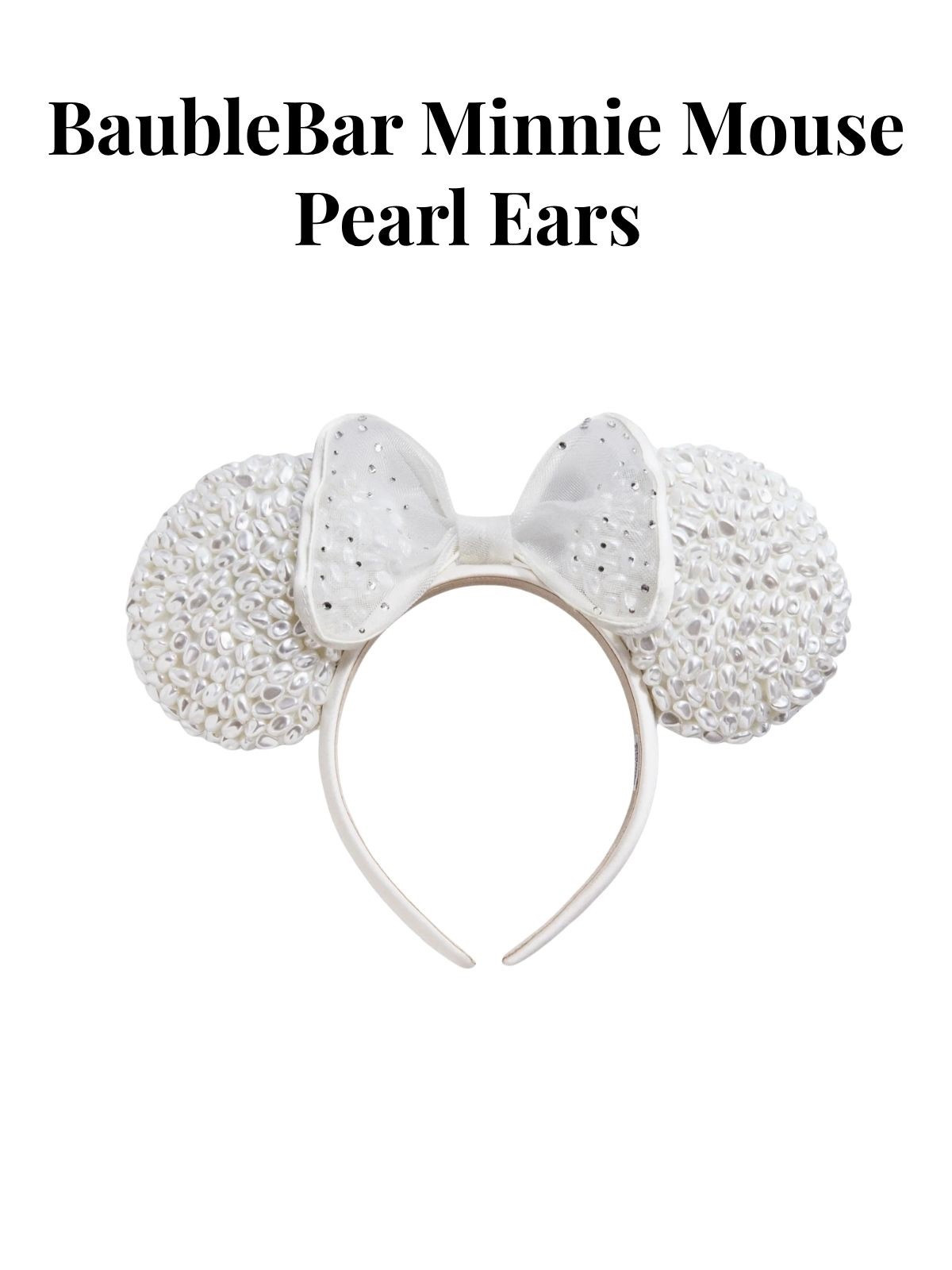 New pearl Minnie Mouse ears from BaubleBar! So pretty 🤍

#LTKootd #LTKSeasonal #LTKTravel
