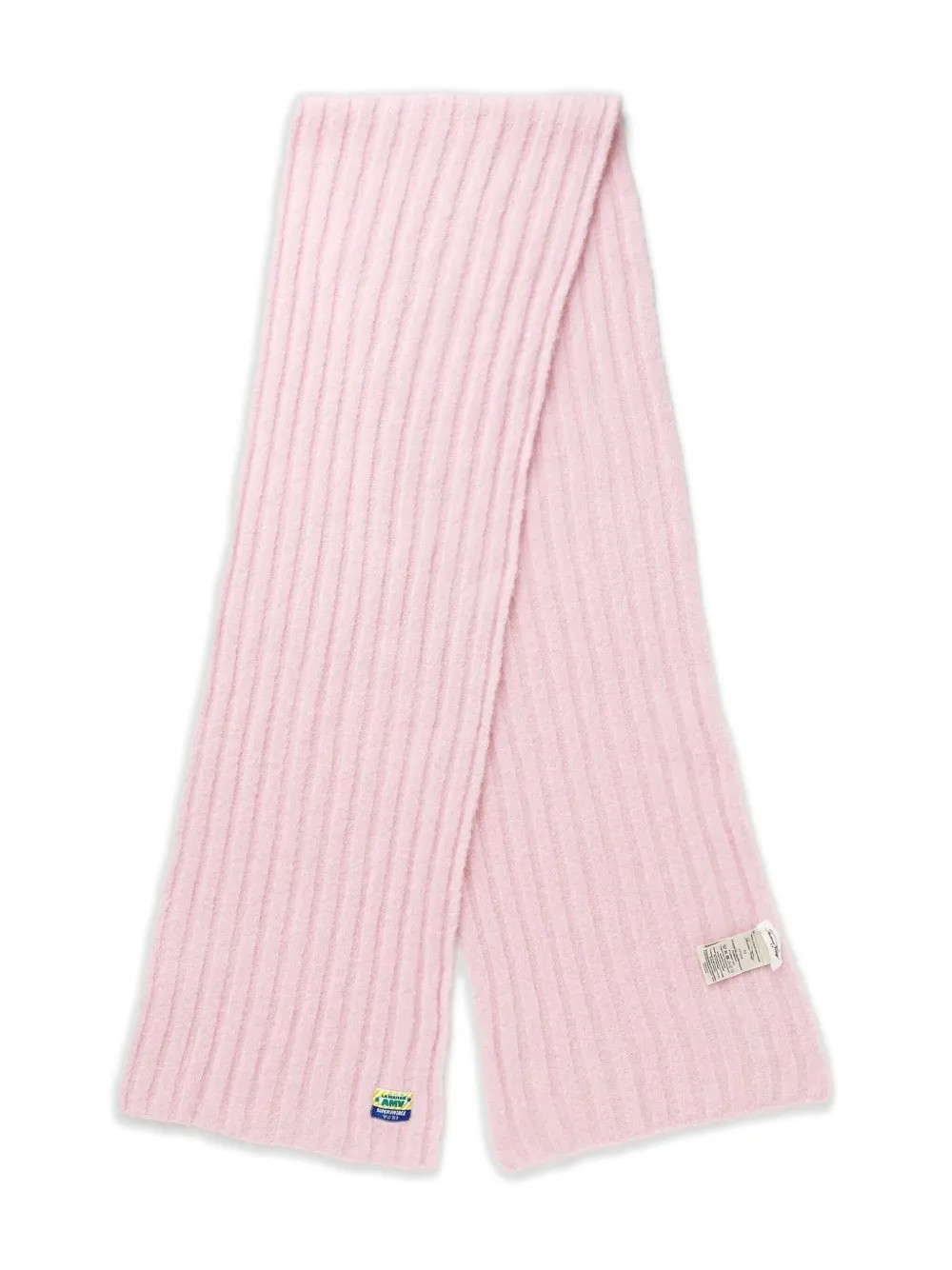 American Vintage ribbed scarf - Pink | Farfetch Global