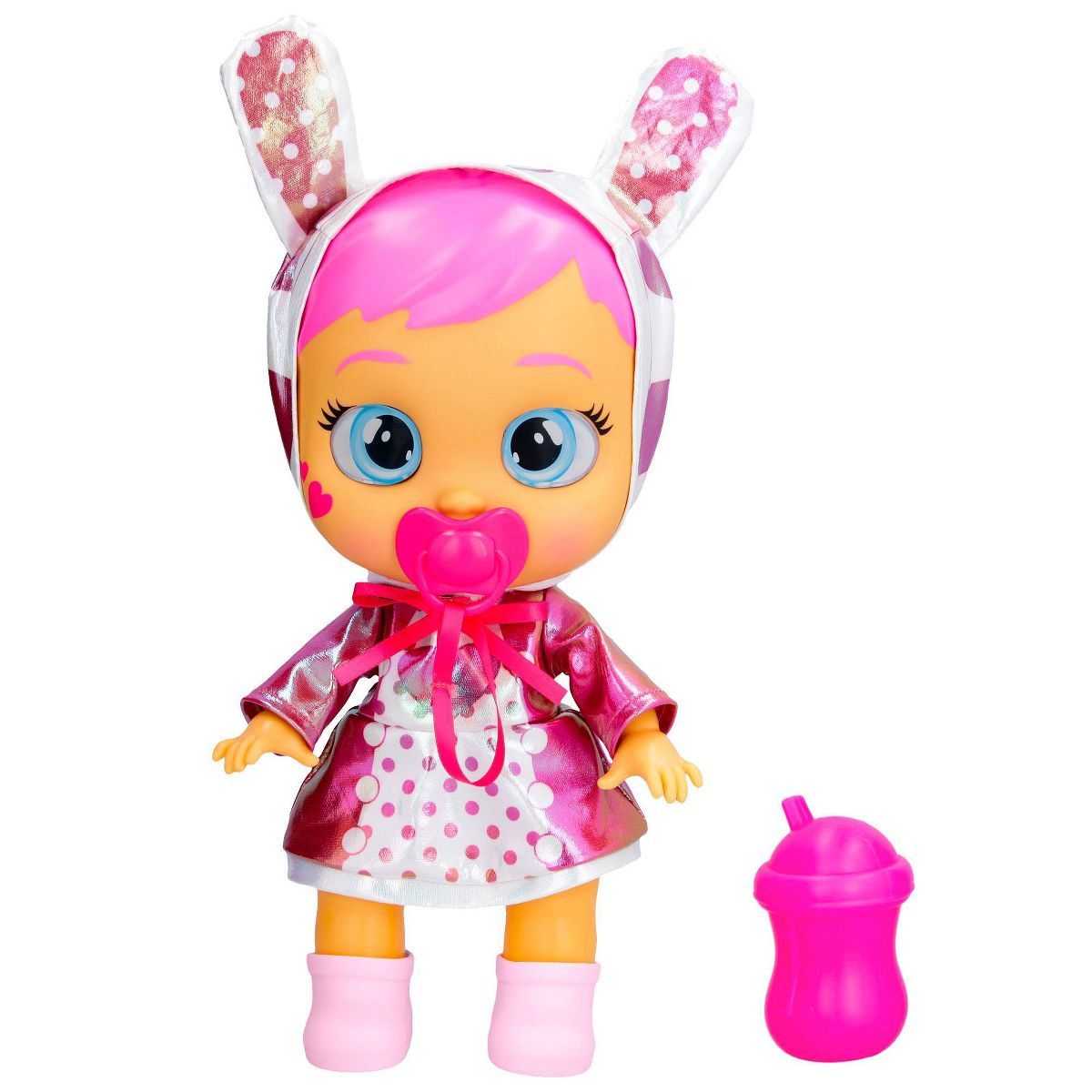 Cry Babies Star Coney 12" Baby Doll w/ Light Up Eyes and Star Themed Outfit | Target