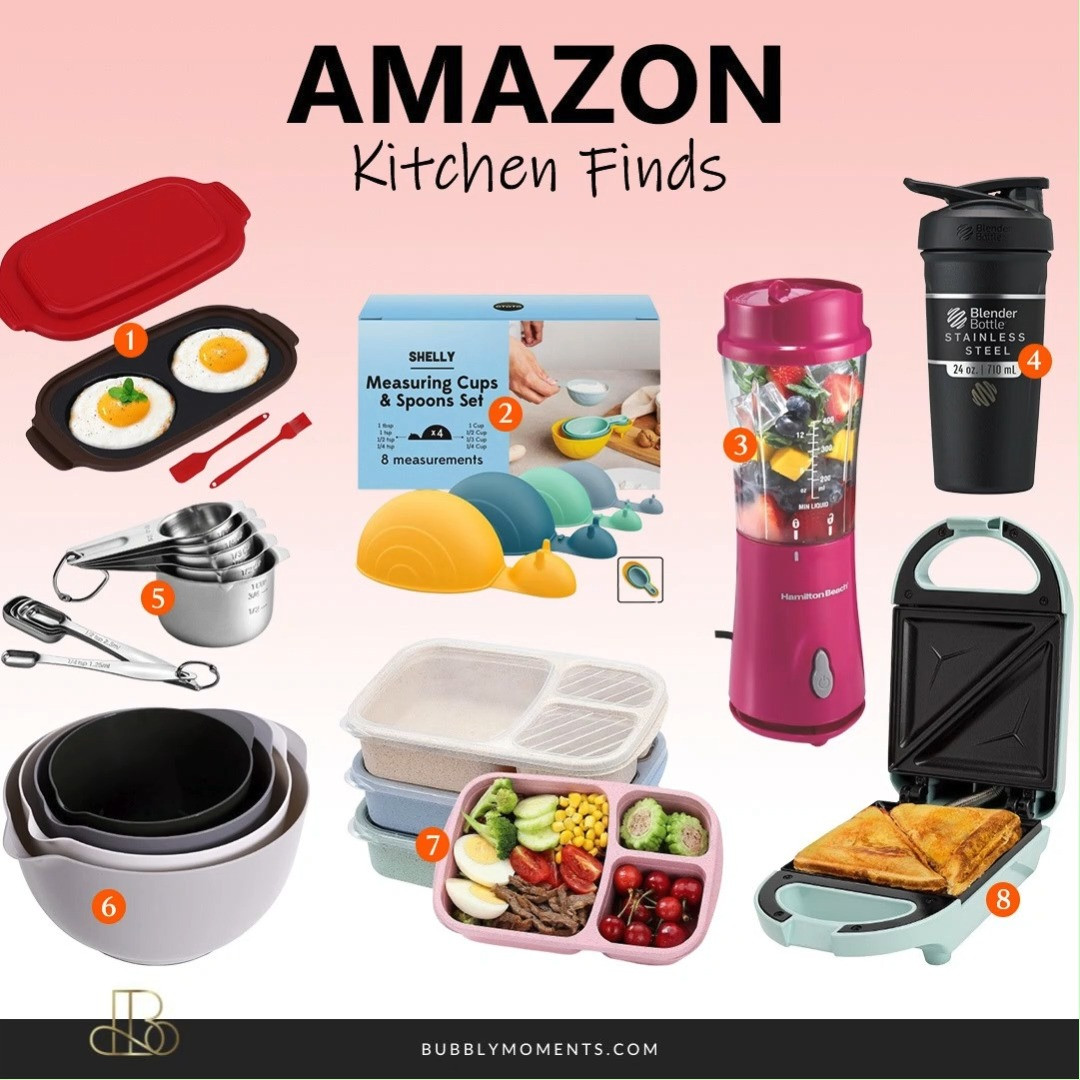 Make cooking and organizing easier with these Amazon Kitchen Finds! Discover practical kitchen essentials that help with everyday tasks and keep your space neat. Whether you're updating your kitchen or looking for useful tools, these favorites are great to have. Browse the collection, find your favorites, and save this post for later inspiration.
#LTKHome #LTKStyle #LTKFinds #AmazonFinds #KitchenFinds #KitchenEssentials #KitchenGadgets #AmazonHome #HomeEssentials #Cooking #MealPrep #KitchenOrganization #HomeInspiration #CookingTools #HomeDecor #MustHaveFinds #KitchenStyle 

 