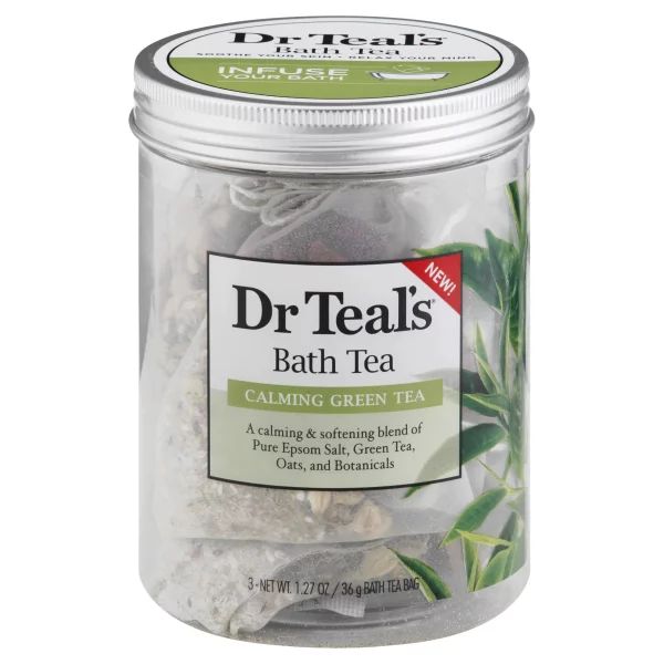 Dr Teal's Calming Green Tea Bath Tea, 3 count | Walmart (US)