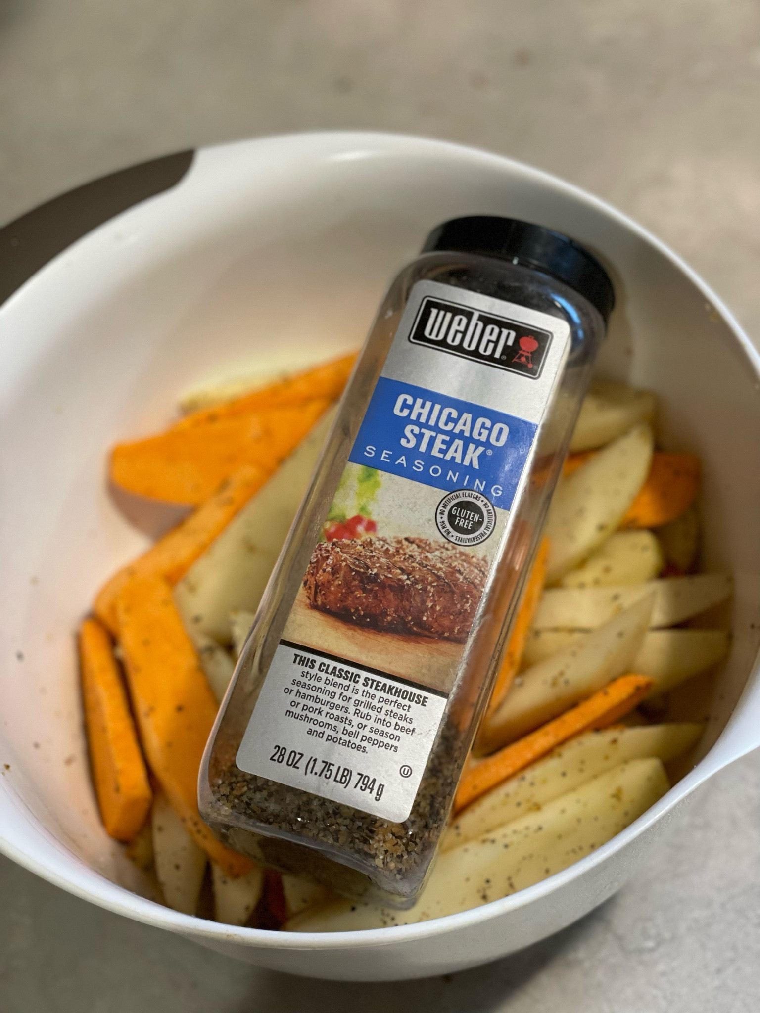 Hands down the best seasoning for homemade fries and so much more!! This size bottle has last us over a year. 
#PaigeRoseVasquezLTK