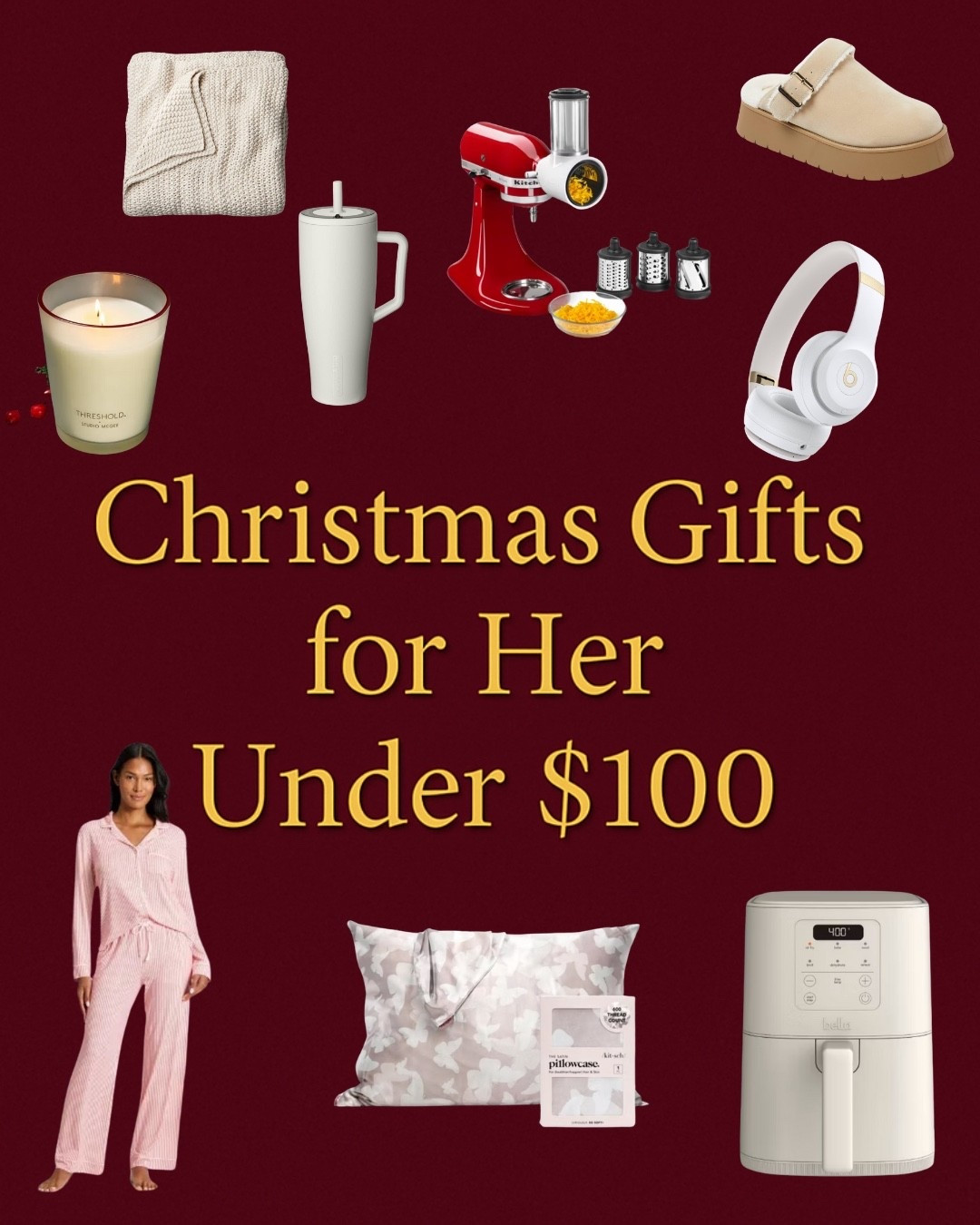 Christmas gifts she’ll actually use 🎁✨
Rounded up my fave Gifts for Her Under $100 — cozy, practical, aesthetic, and budget-friendly. Perfect for moms, sisters, besties, teachers… or yourself 👀💗

Shop everything here ⬇️

#ChristmasGifts #GiftsForHer #GiftsUnder100 #HolidayGiftGuide #LTKHoliday #LTKGiftGuide #BudgetFriendlyGifts #CozyGiftIdeas #GiftsForMom #GiftsForBestie #GiftGuideForHer #StockingStuffers #HolidayShopping #LTKFinds

#LTKGiftGuide #LTKmomlife #LTKHoliday