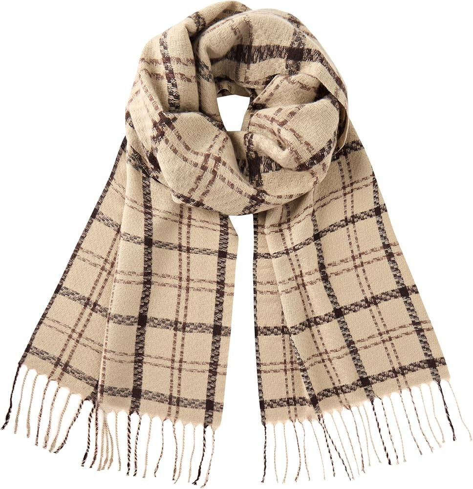 CALVIN & OLIVIA Lightweight Ultra-Soft Scarf - Perfect Holiday Gift for Men & Women | Amazon (US)