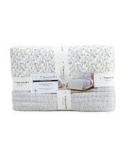 Cotton Floral Quilt With Border | Marshalls