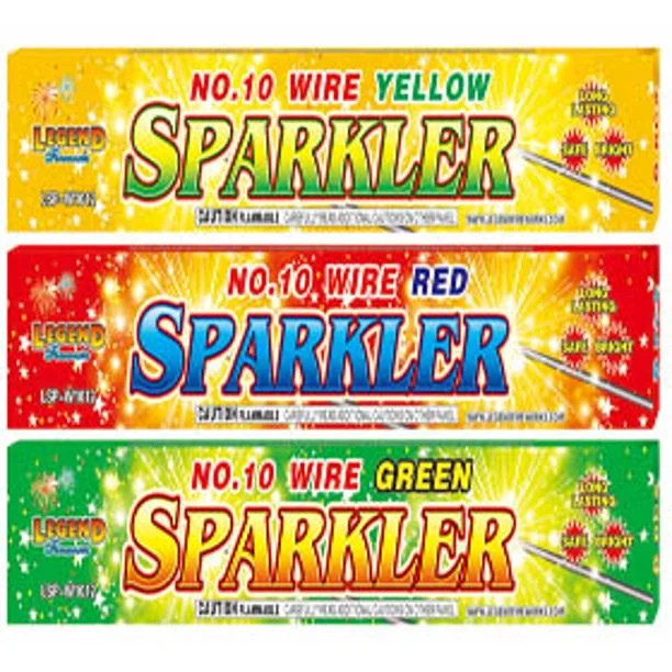 96pc #10 Assorted Colored Sparklers â€” 12 Boxes of 8 Sparklers | Walmart (US)