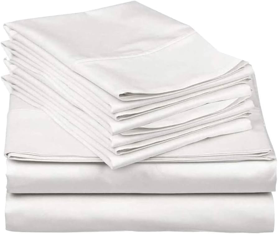 Mattress-Homes Extra Deep Pocket 6 Piece King Sheet Set, Hotel Luxury Collection, 100% Egyptian C... | Amazon (US)