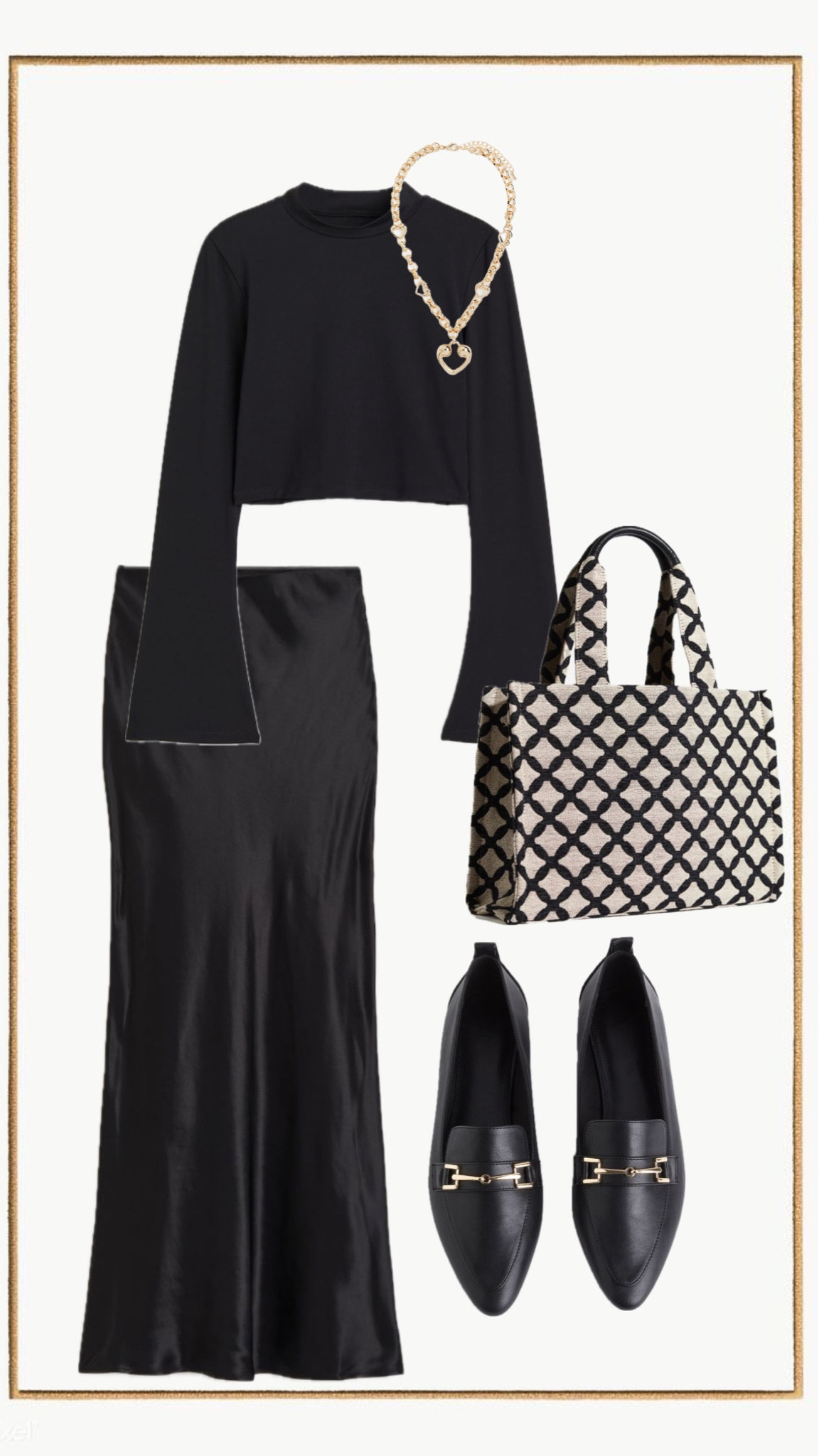 Winter outfit, satin skirt, black outfit 

#LTKfindsunder100 #LTKSeasonal