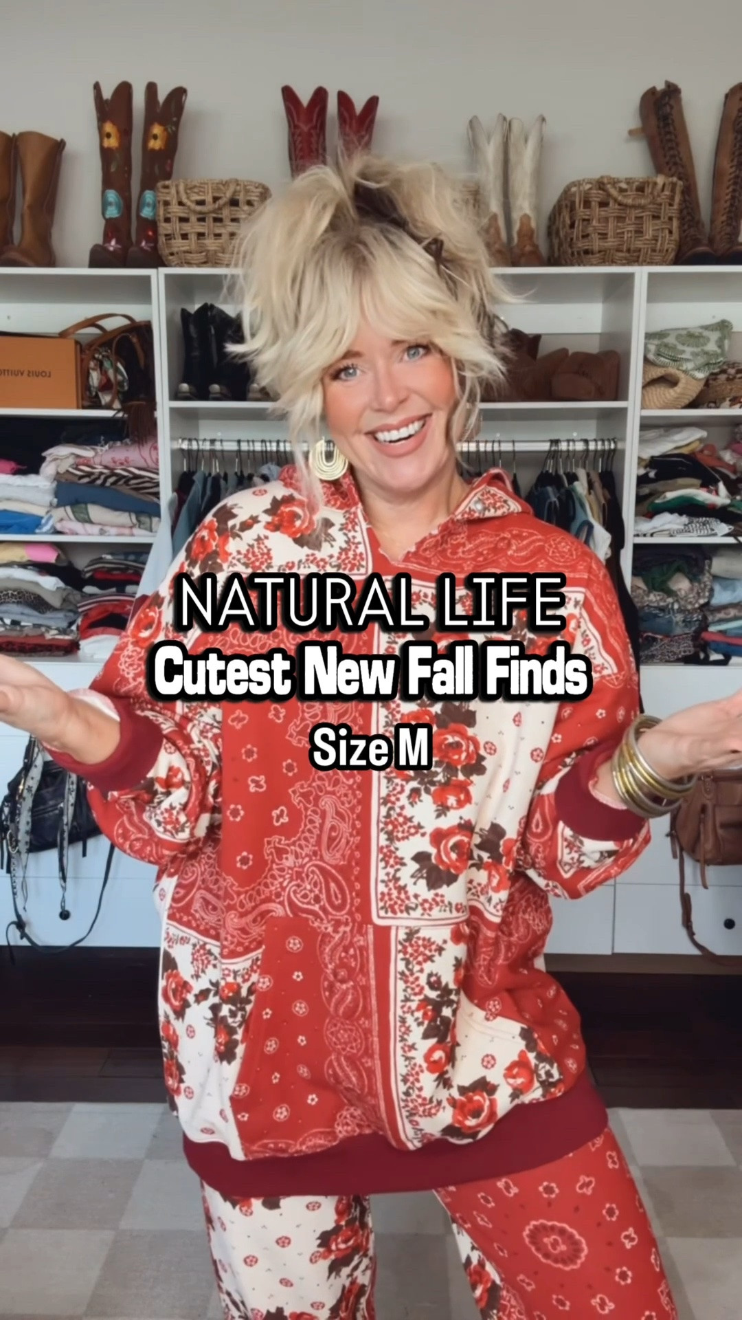 @Natural Life and the most adorable pieces for fall! 👏🏼🍂
I’m wearing a medium in everything. The handkerchief pants run small in the waist so I’d size up to a large if I ordered.

#LTKOver40 #LTKSeasonal