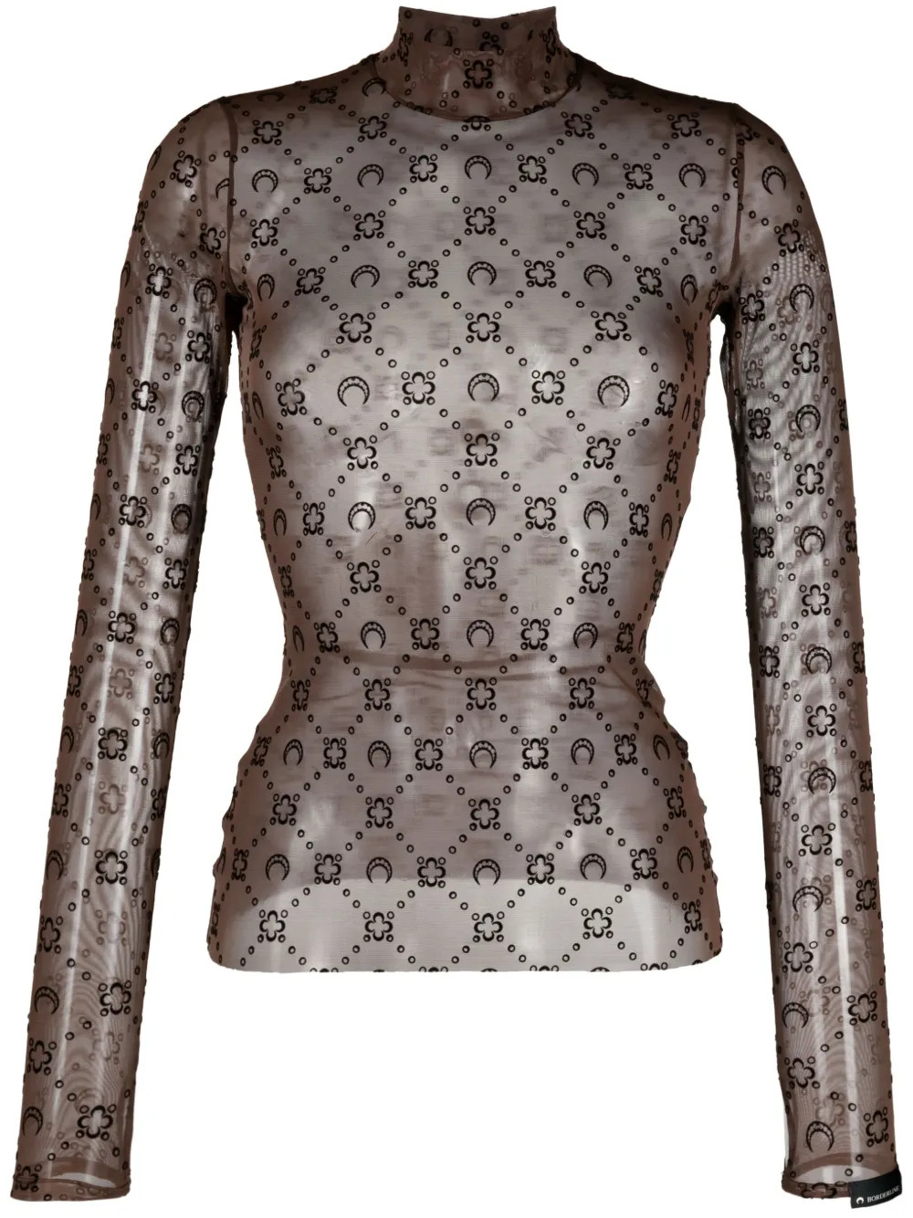 Regenerated Moonogram mesh top | Farfetch Global