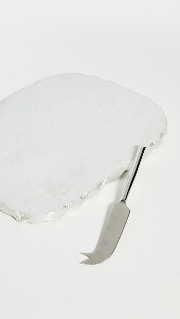 White Marble Cheese Set | Shopbop