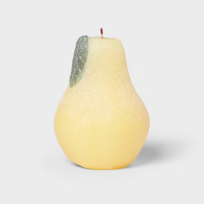 Sugared Pear Figural Sculpted Candle - Threshold™ | Target