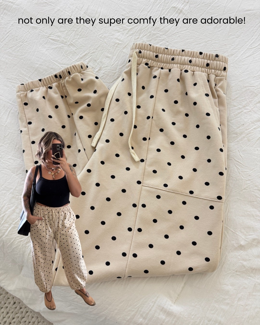 Tank M/L 
Pants xl 
#under50 #amazon 

#LTKootd #LTKMidsize #LTKSaleAlert