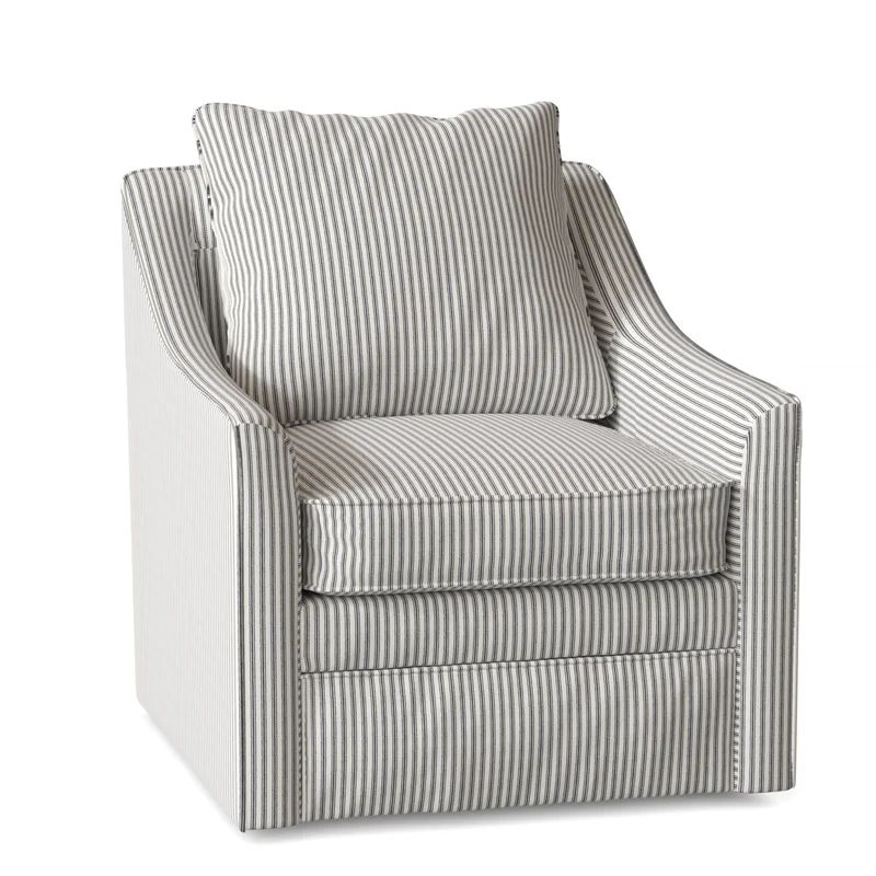 Aaronsburg 30'' Wide Swivel Armchair | Wayfair North America