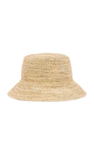 L*SPACE Isadora Hat in Natural from Revolve.com | Revolve Clothing (Global)