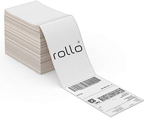 ROLLO Thermal Direct Shipping Label (Pack of 500 4x6 Fan-Fold Labels) - Commercial Grade | Amazon (US)
