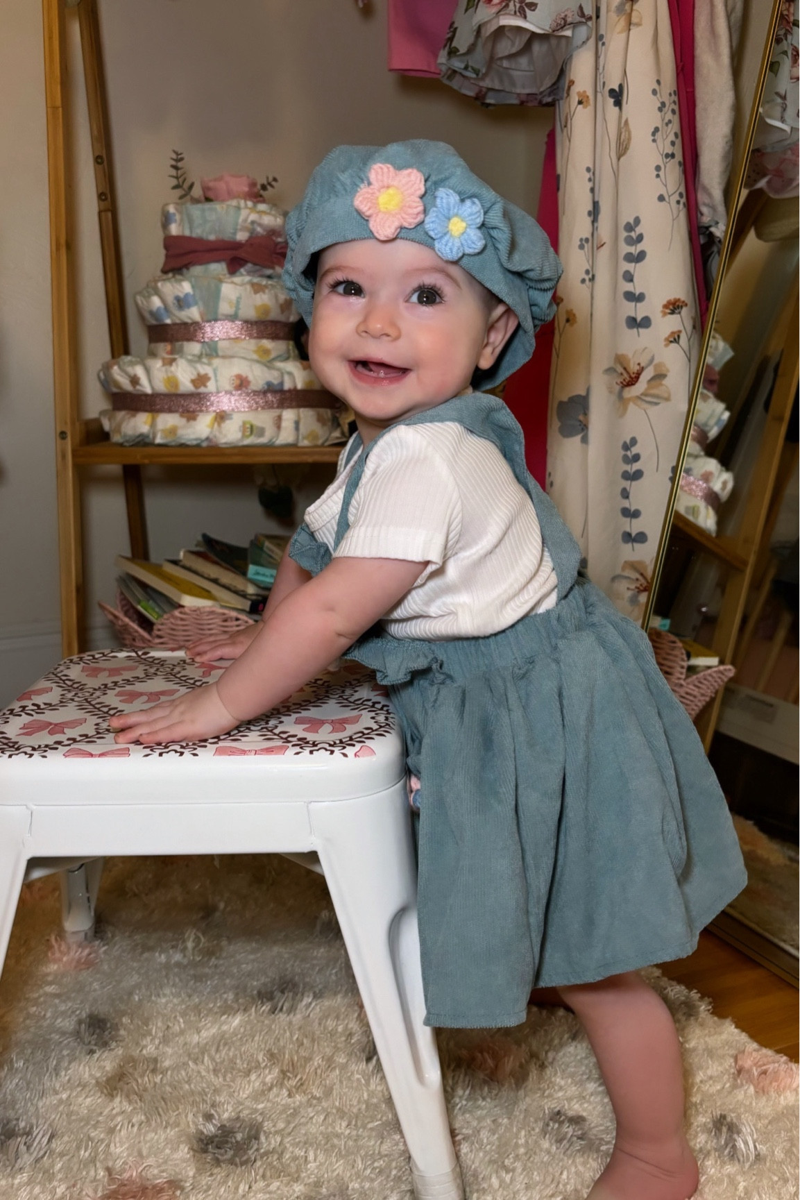 How cute is this outfit? #shein #baby #sheinbaby #babygirl 

#LTKBump #LTKKids #LTKBaby