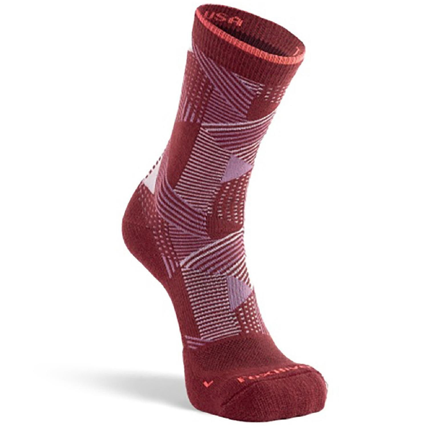 Fox River Women's Talus Lightweight Crew Hiking Socks Purple S | REI