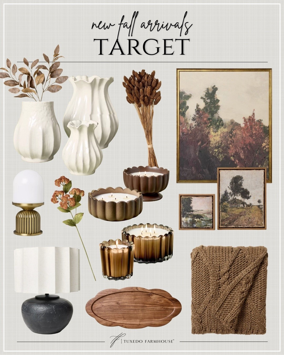 New fall home decor from Hearth & Hand at Target. I’m loving these vases, the art, candles and how pretty is that lamp  

#LTKFindsUnder50 #LTKSeasonal #LTKHome