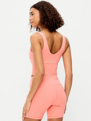 StudioSmooth Seamed Longline Top | Old Navy (US)