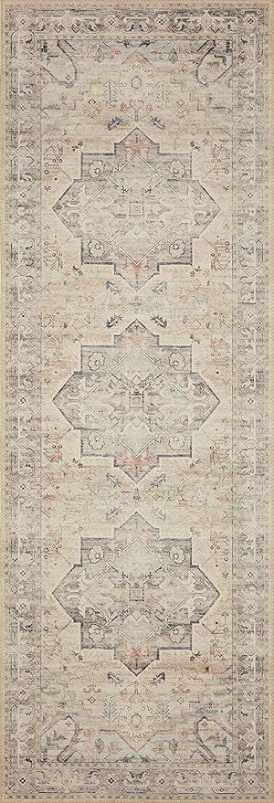 Loloi II Hathaway Collection HTH-07 Multi/Ivory, Traditional Runner Rug, 2'-6" x 7'-6" | Amazon (US)