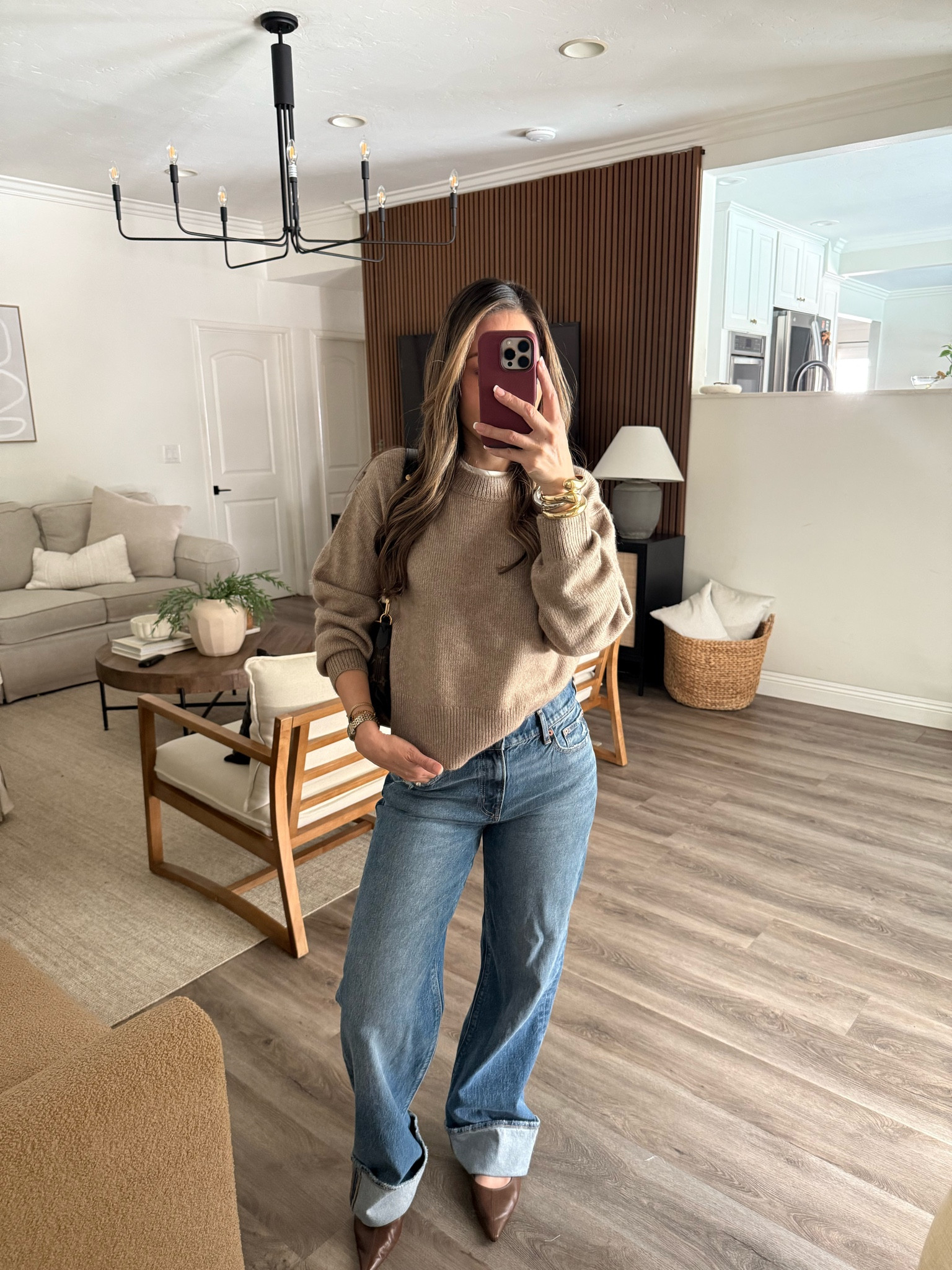 Casual chic ootd 
I’m 5’4”/130

#LTKU #LTKOver40 #LTKStyleTip