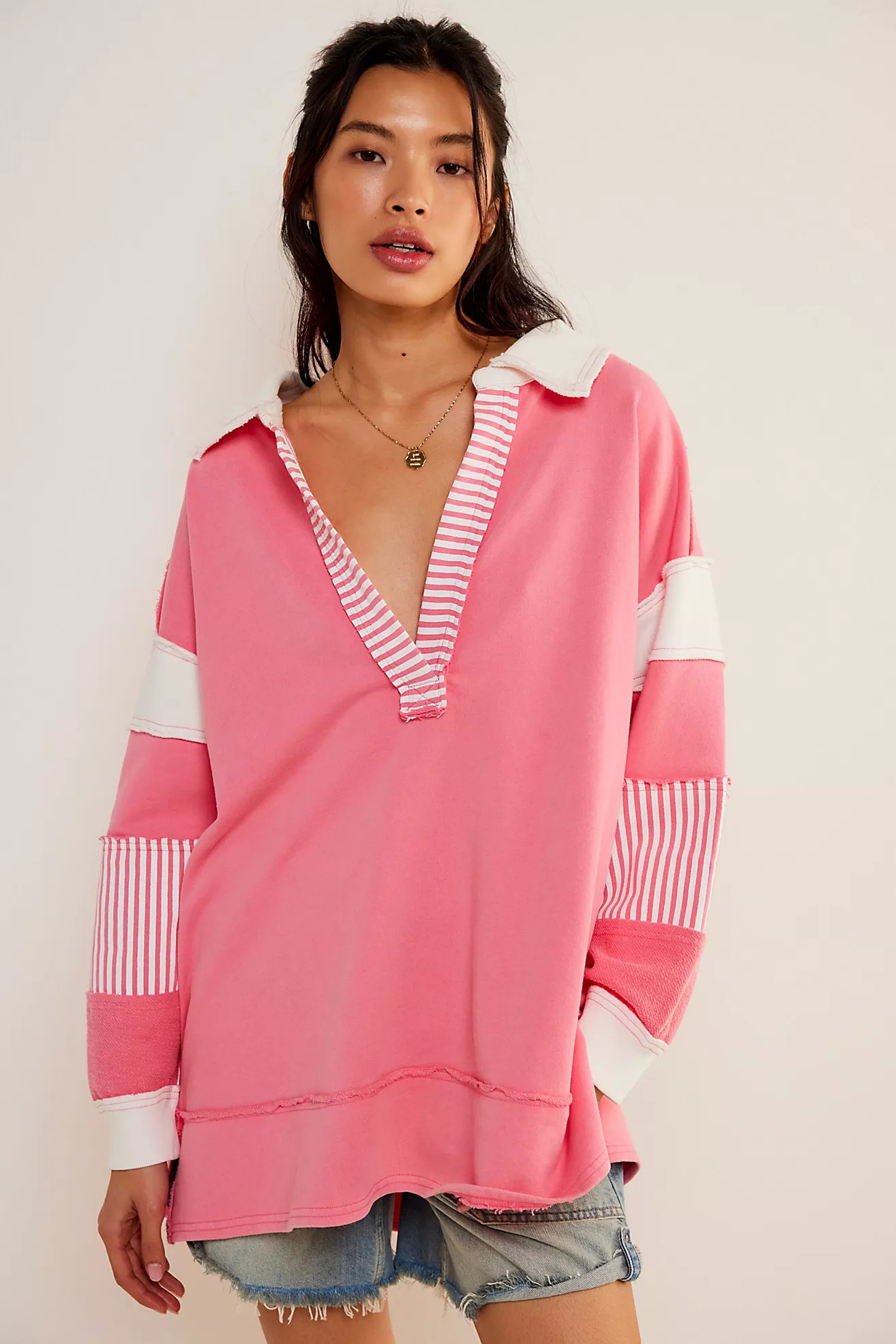 We The Free Clean Prep Polo | Free People (Global - UK&FR Excluded)