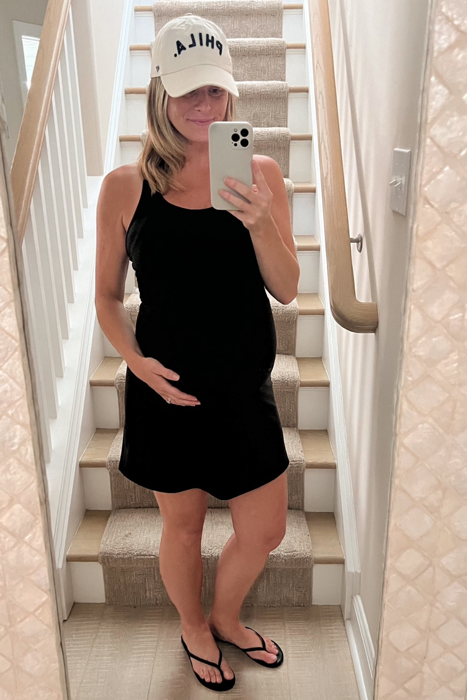 Maternity activewear dress from Target! 

#LTKActive #LTKBump #LTKSummerSales