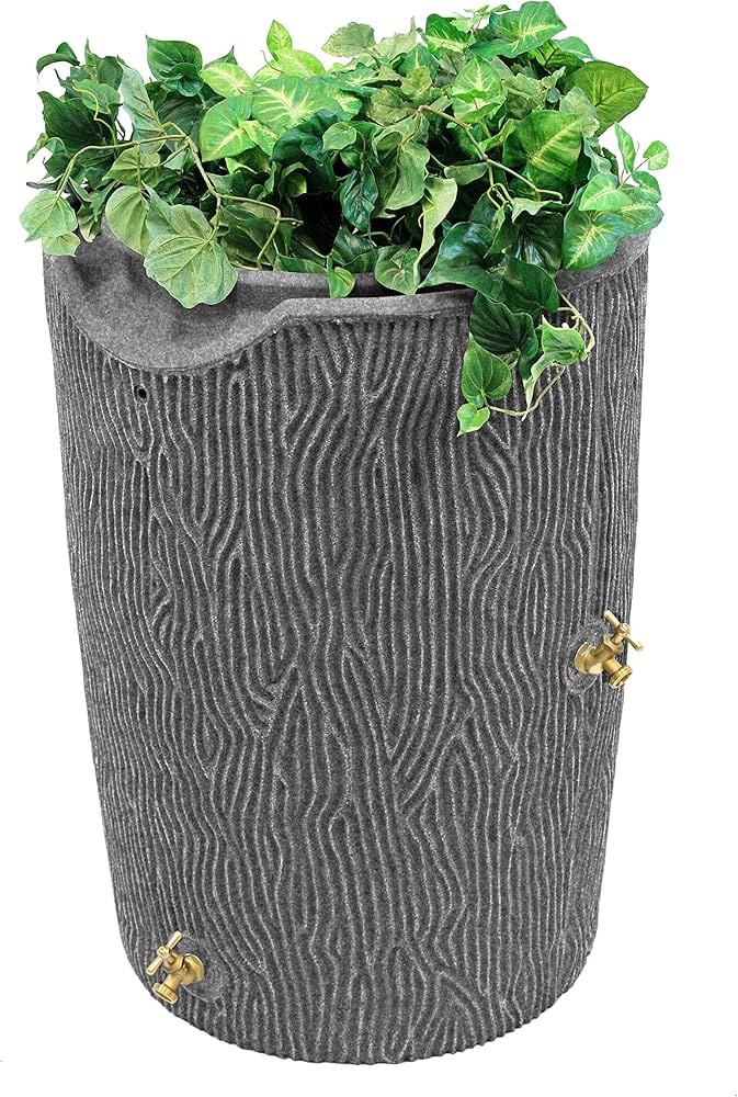 Impressions Bark 50 Gallon Rain Saver - Dark Granite | Amazon (US)