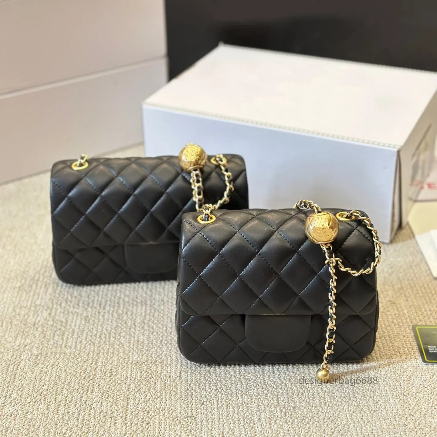 Save Big on Bulk Handbags Chanel Classic Mini Flap Bag Mini CF Designer Bag Women Fashion Luxury ... | DHGate