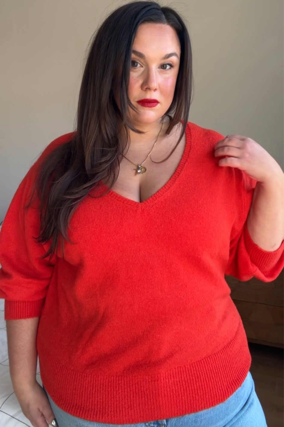 Valentine’s Day favorites! This cozy red sweater is under $15 and available in plus sizes 

Plus size sweater 
Red and pink 
Galentines day 

#LTKSaleAlert #LTKPlusSize #LTKSeasonal