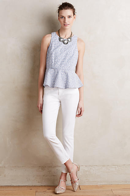 AG Stevie Sateen Ankle Jeans | Anthropologie (US)