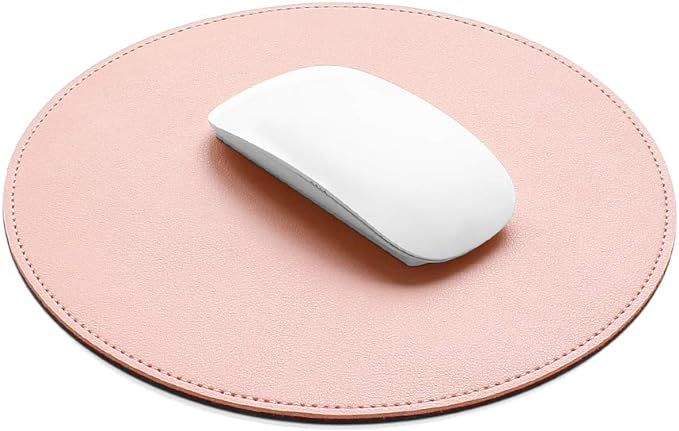 ProElife Mouse Pad for Computer Laptop Accessories, Anti Slip Cute Round Mouse Pad Waterproof PU ... | Amazon (US)
