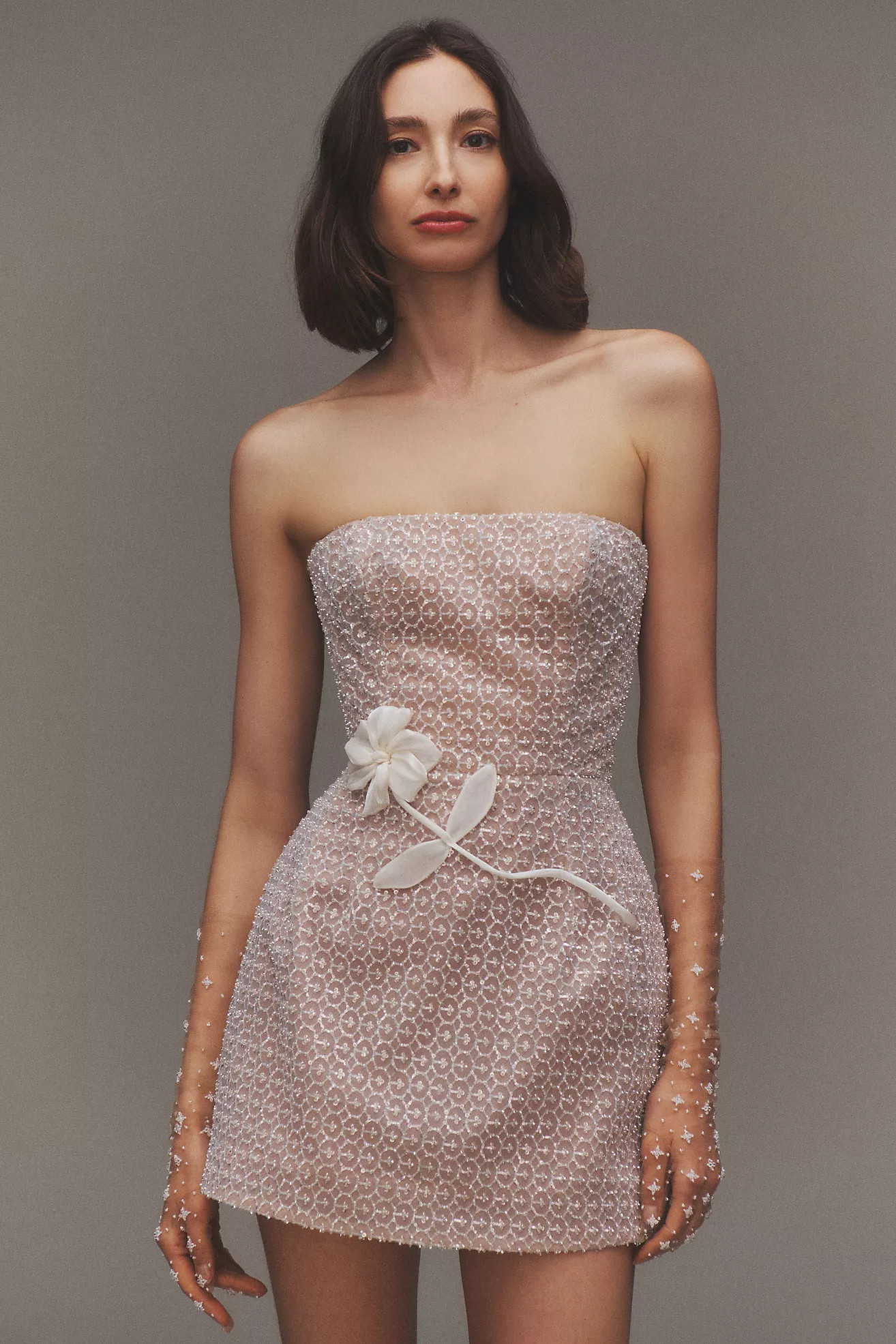 Helsi Elizabeth Strapless Mini Dress | Anthropologie (US)