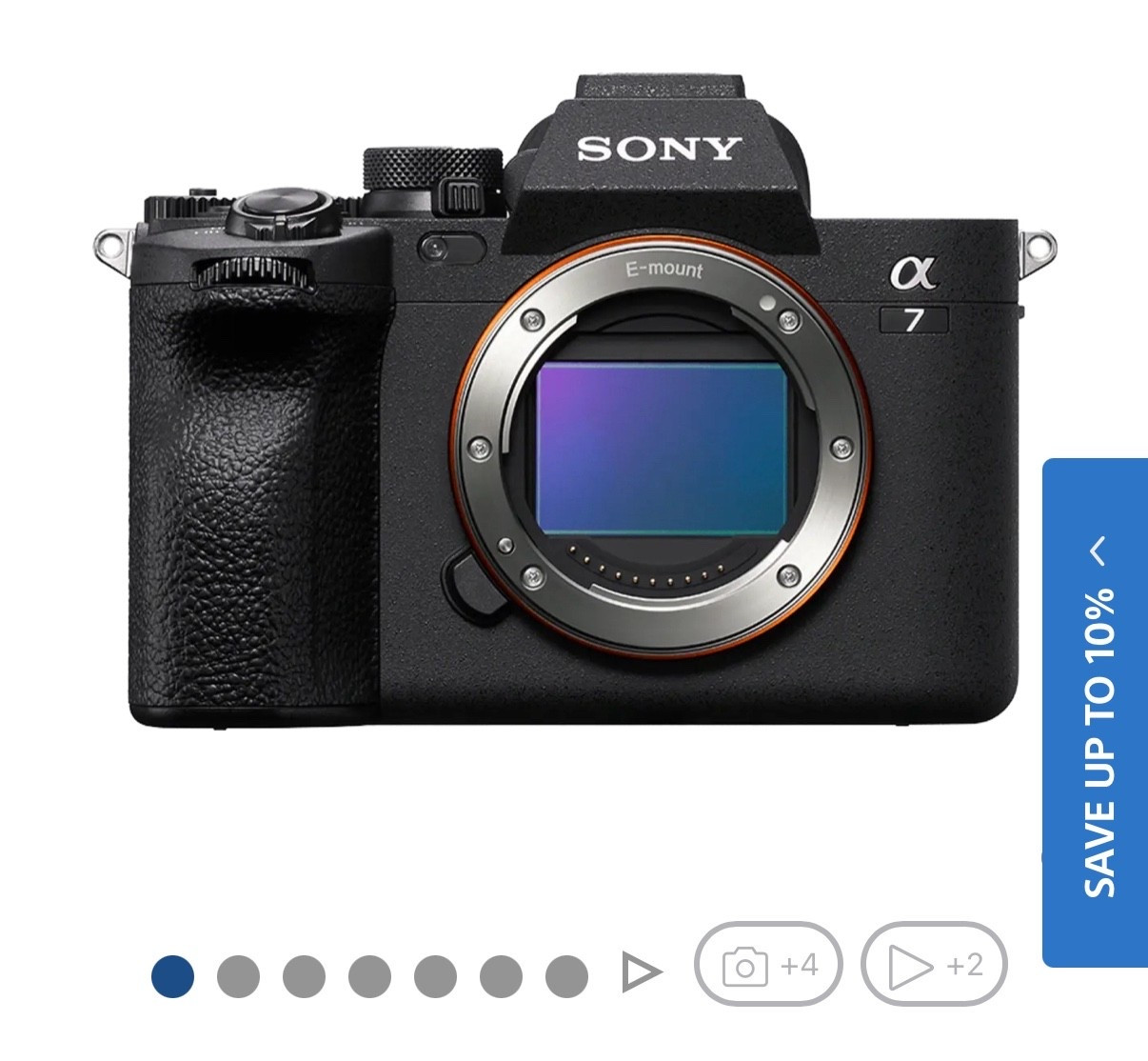 Alpha 7 IV - Full-frame Interchangeable Lens Camera 33MP, 10FPS, 4K