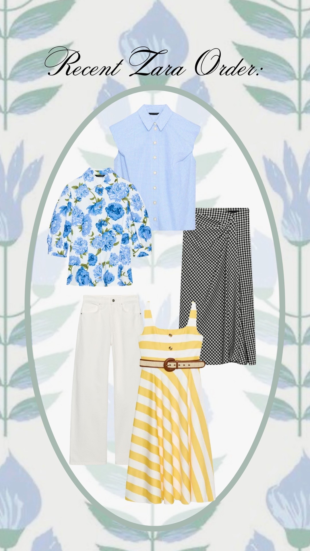My recent Zara order!