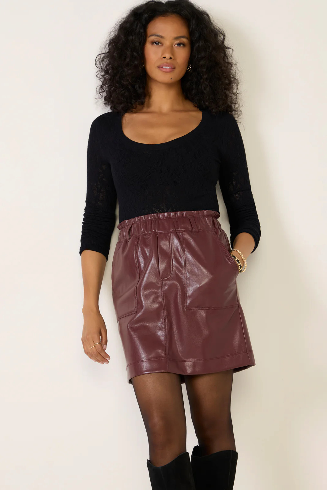 Tibi Scoop Mesh Top | Evereve