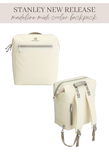 New release from @stanley_brand! The Madeline midi cooler backpack just dropped today! The cream color is available now and so pretty! It will be a great piece to add to your collection for the summertime #stanleypartner 

#LTKstyletip #LTKsalealert #LTKSeasonal