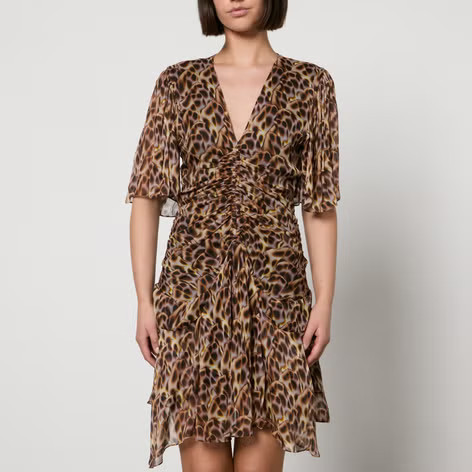 Marant Etoile Vivienne Printed Midi Dress - FR 38/UK 10 | Coggles | Coggles (Global)