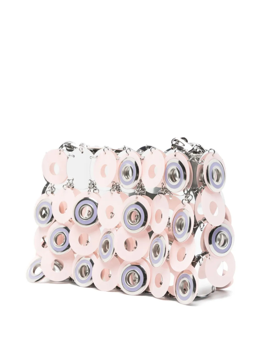 Rabanne Sparkle Discs Shoulder Bag | Silver | FARFETCH | Farfetch Global