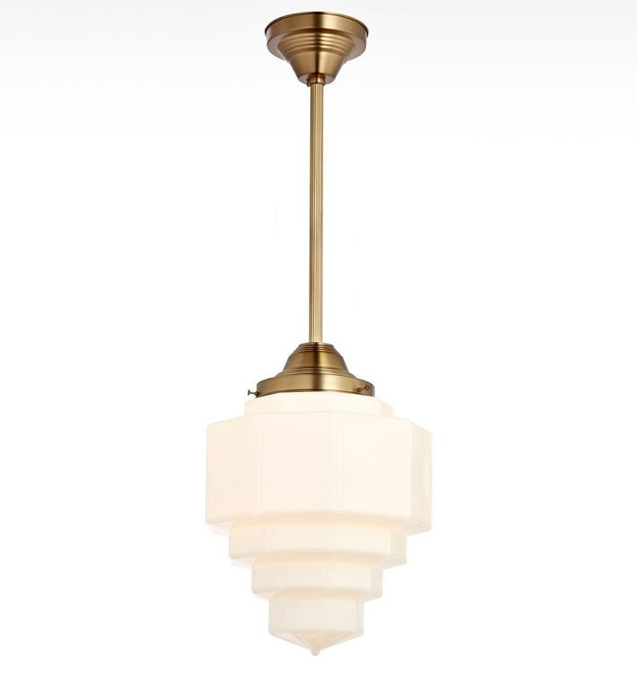 Hollywood 6" Fitter Rod Pendant | Rejuvenation