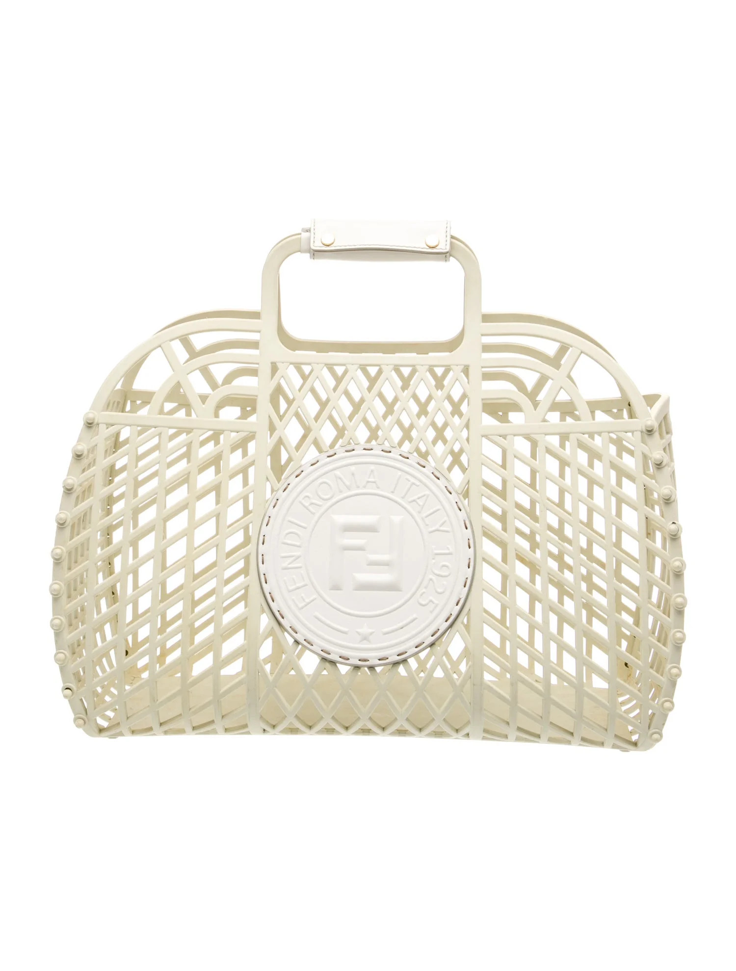 PVC Basket Bag Medium | The RealReal